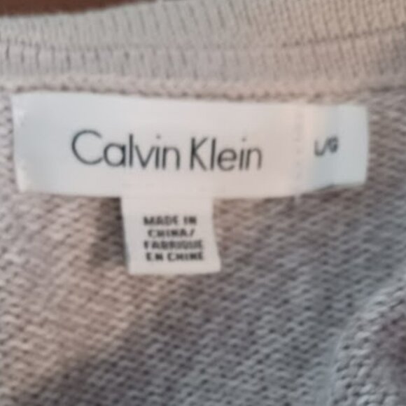 CALVIN KLEIN Zip-Up Cardigan - Size Large - Picture 5 of 7